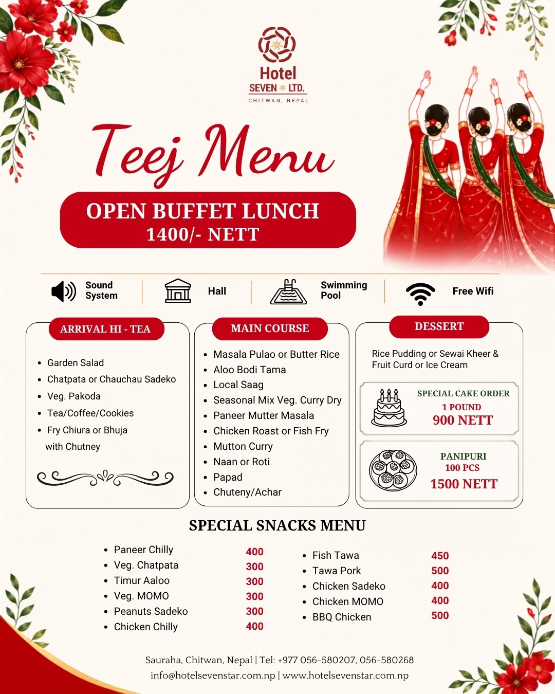 Teej Package